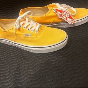 Vans Sunburst Yellow Canvas Shoes